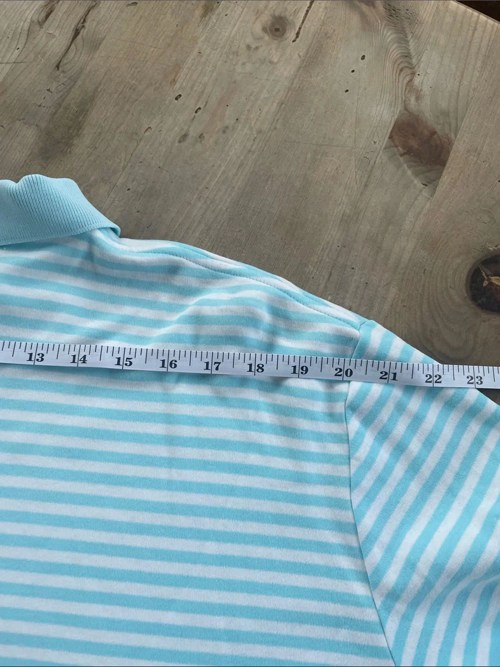 Polo by Ralph Lauren Striped Polo - Aqua & White Classic